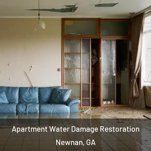  Apartment Water Damage Restoration Newnan, GA