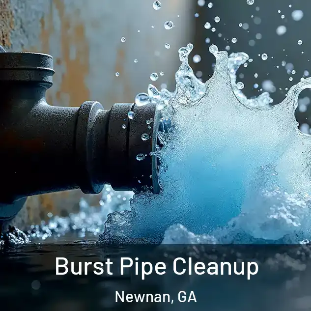  Burst Pipe Cleanup Newnan, GA
