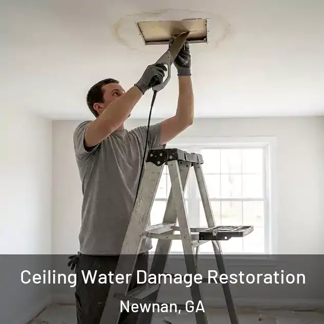  Ceiling Water Damage Restoration Newnan, GA