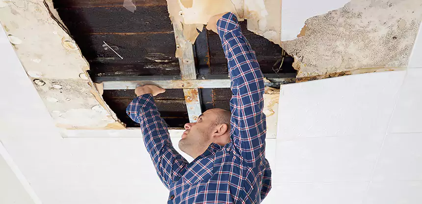 Attic Wood Rot Repair in Newnan