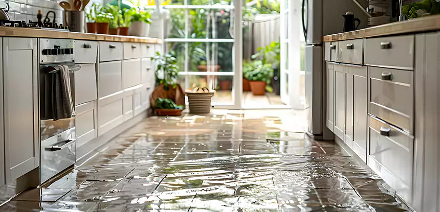 Kitchen Water Mitigation Services in Newnan