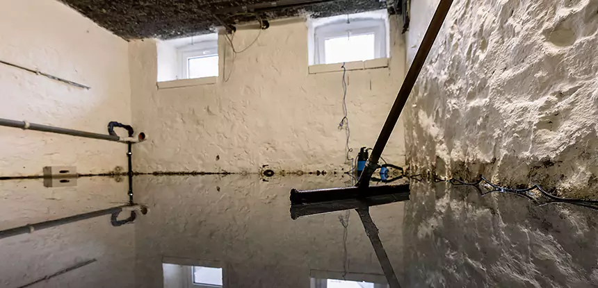 Basement Water Cleanup in Newnan
