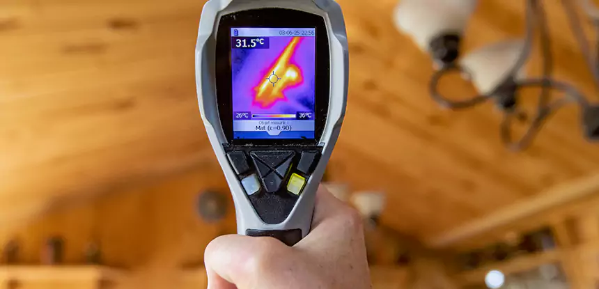 Infrared Camera Roof Leak Detection in Newnan