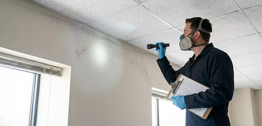 Ceiling Water Damage Inspection in Newnan
