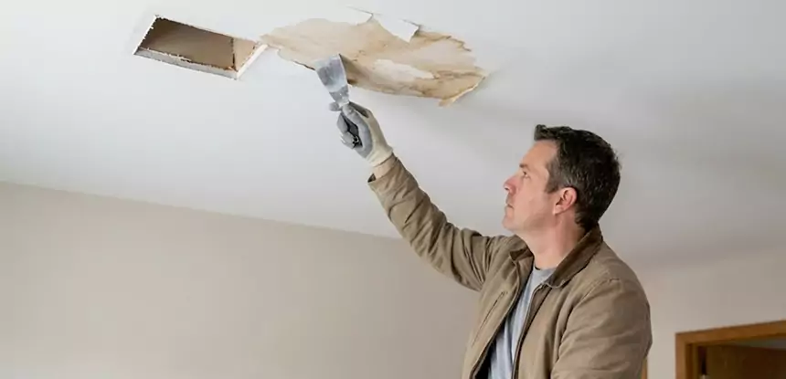 Dry Ceiling After Water Leak in Newnan