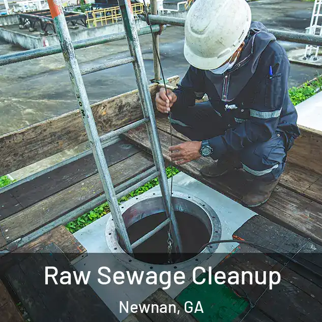  Raw Sewage Cleanup Newnan, GA