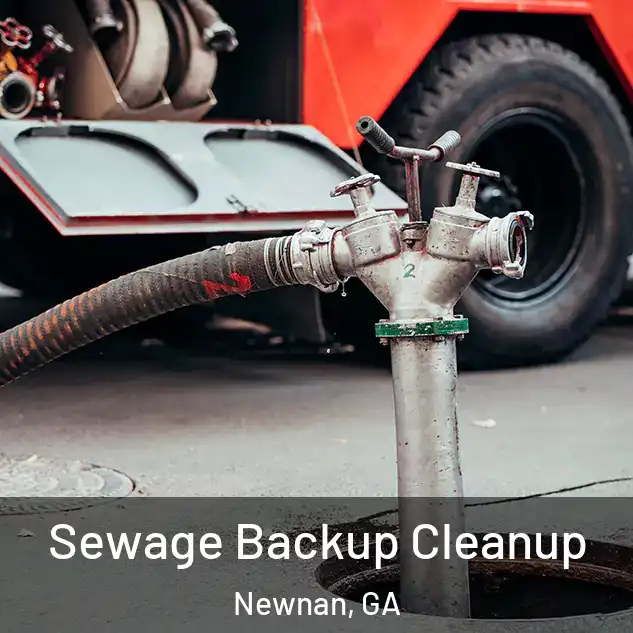  Sewage Backup Cleanup Newnan, GA