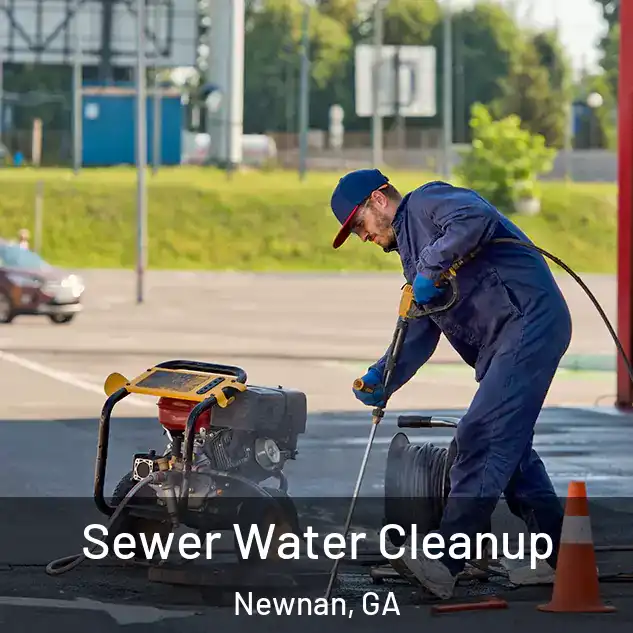 Sewer Water Cleanup Newnan, GA